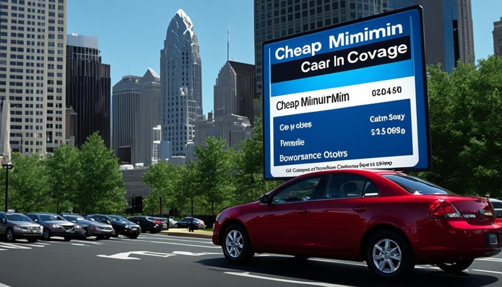 Cheap minimum coverage car insurance in Charlotte