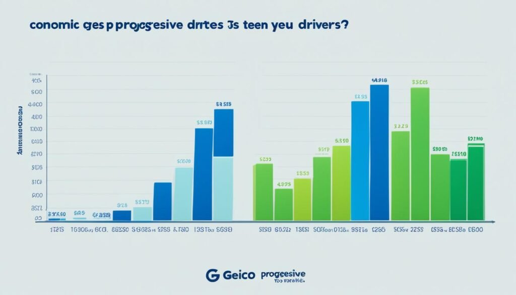 Geico vs Progressive teen driver rates