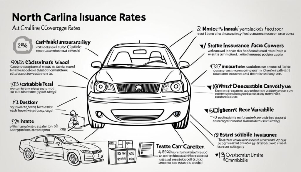 factors that influence car insurance rates in north carolina