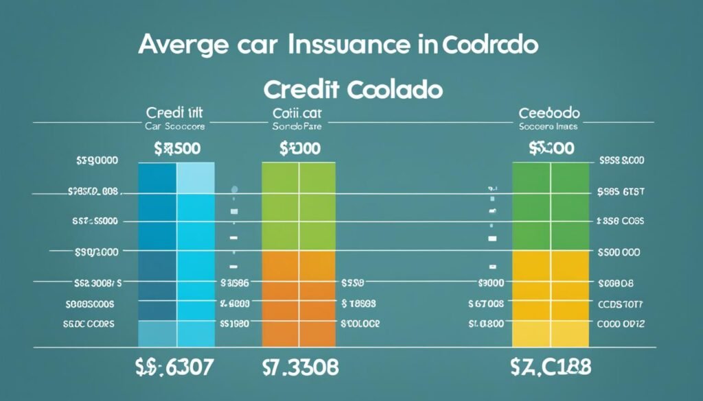 car insurance costs by credit score colorado