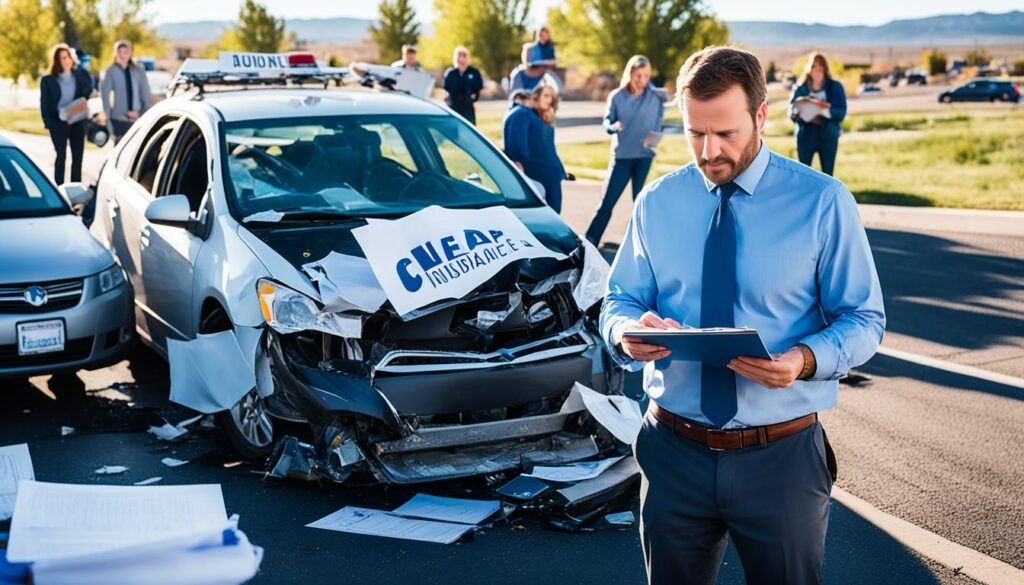 car insurance rates after accident Pueblo