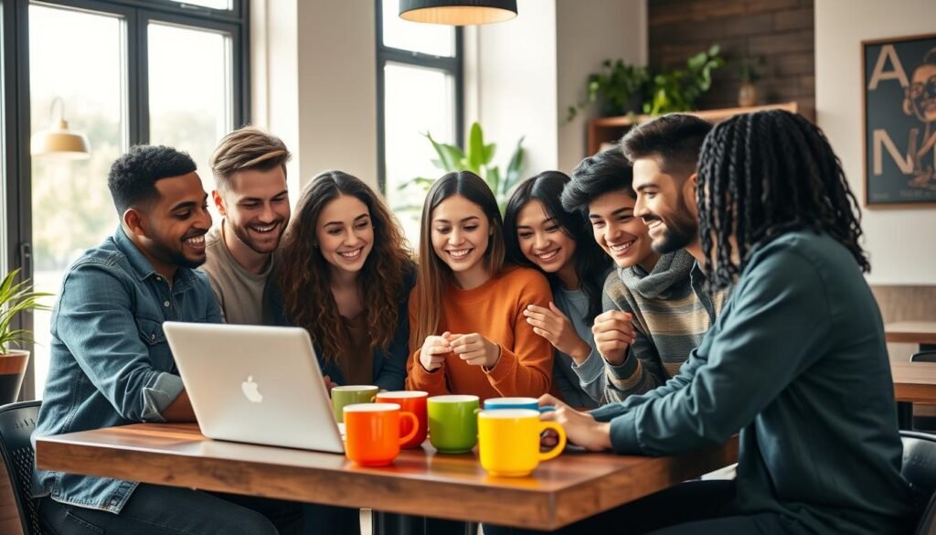 Young adults shopping for car insurance